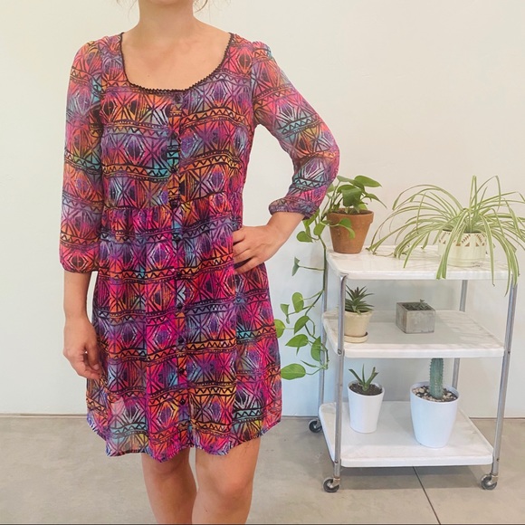 Multi Color Dress - Picture 2 of 5